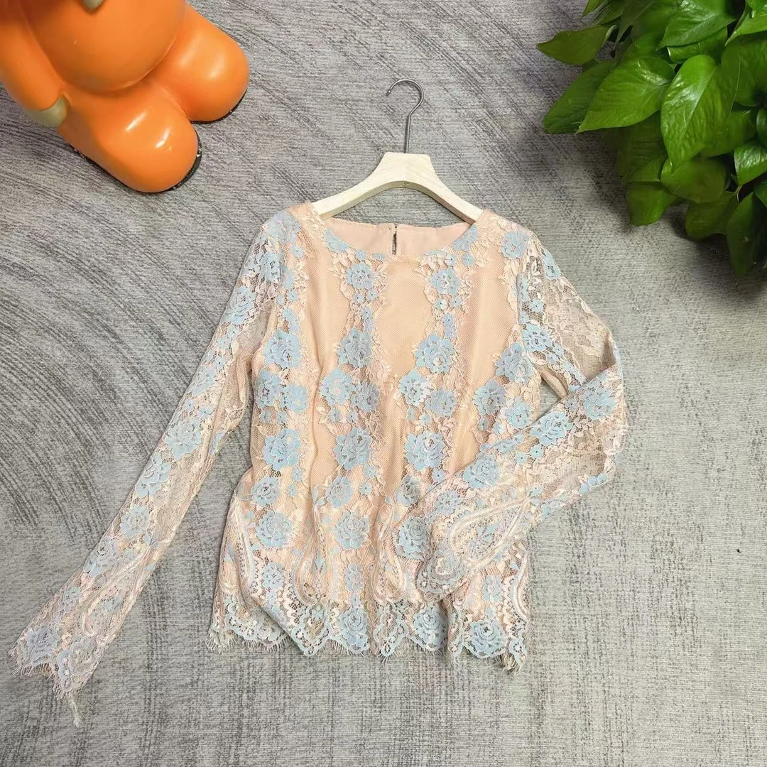 2025V v工作室新款 春夏新款定制衬衫长袖圆领百搭—27195