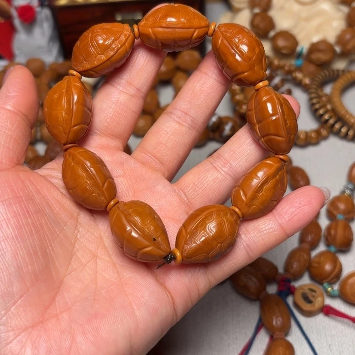 橄榄核手串/手链1.8富甲天下