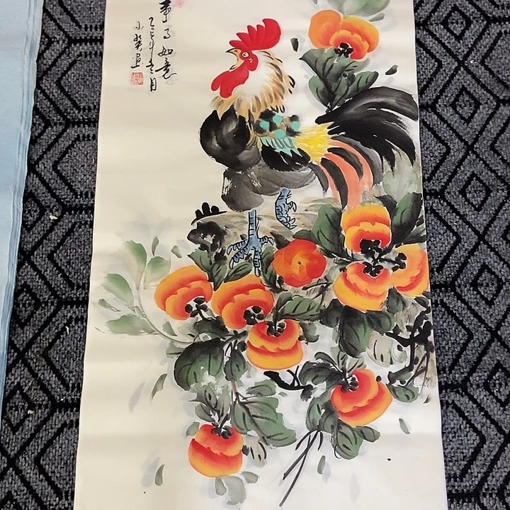 小周画廊的直播间