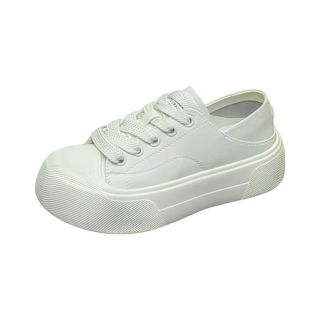 3072Y   23455真皮厚底小白鞋（标准尺码）