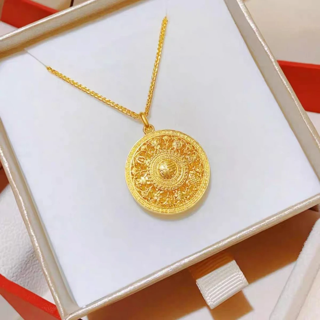 CEENIU  经典罗盘吊坠项链（含链）