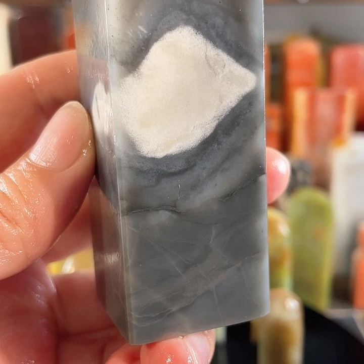 寿山石印石长**风寿山石印石