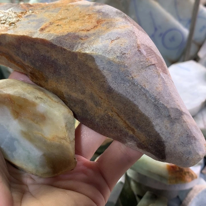 秋***风翡翠裸石天然翡翠