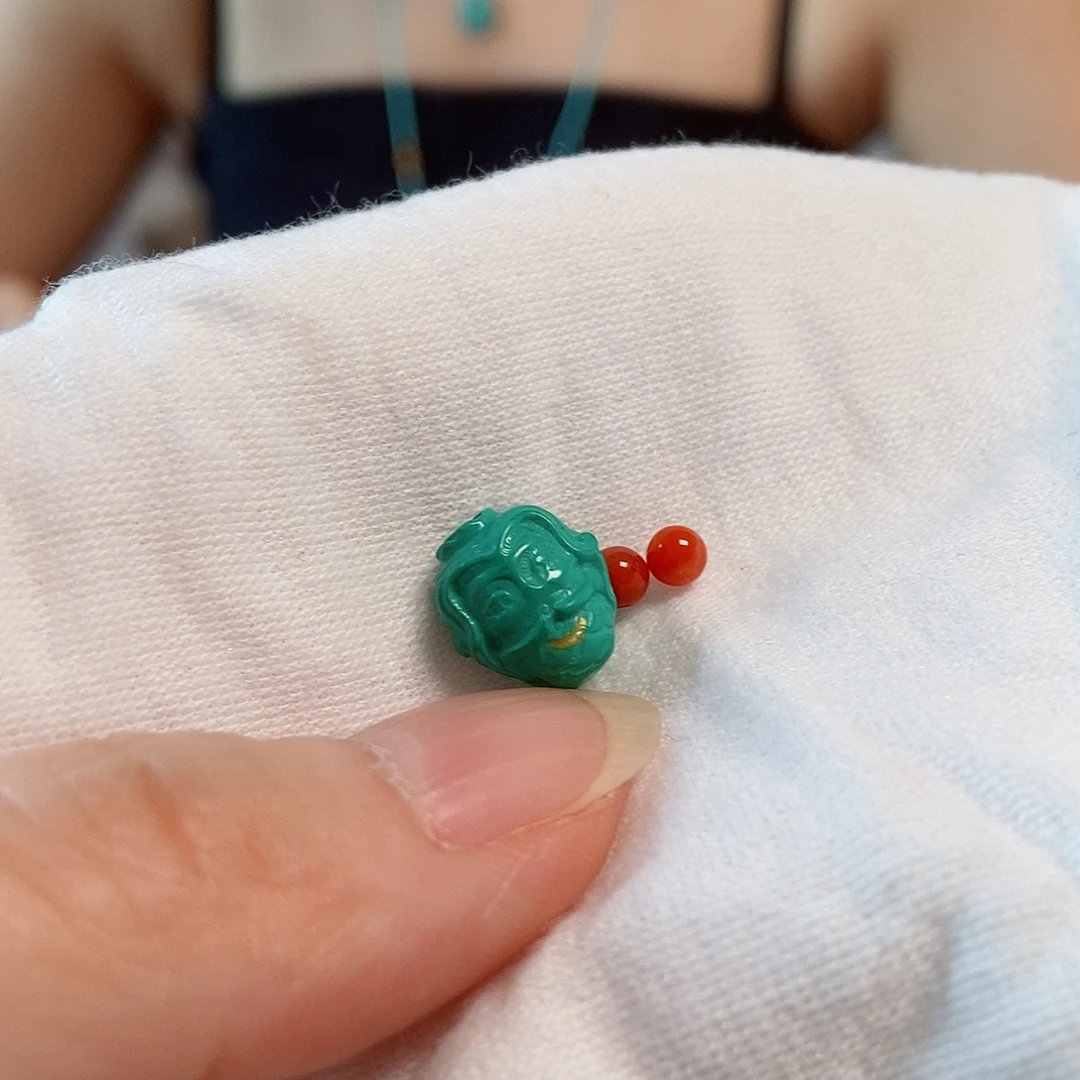 未镶嵌南红玛瑙耳饰
