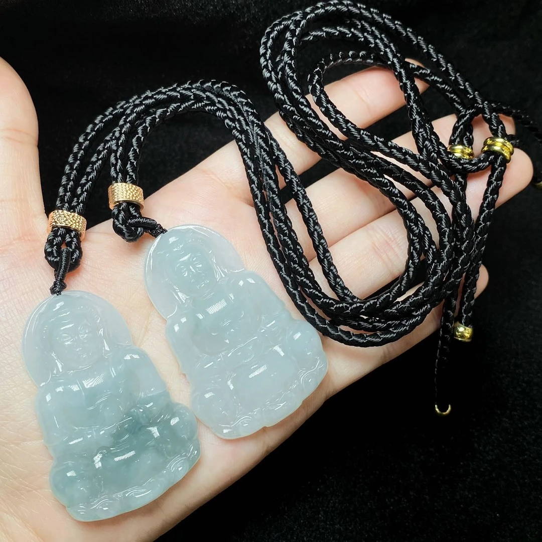 【云上】翡翠吊坠-多样性发一件-47x31x5mm-DS84998（甄选）