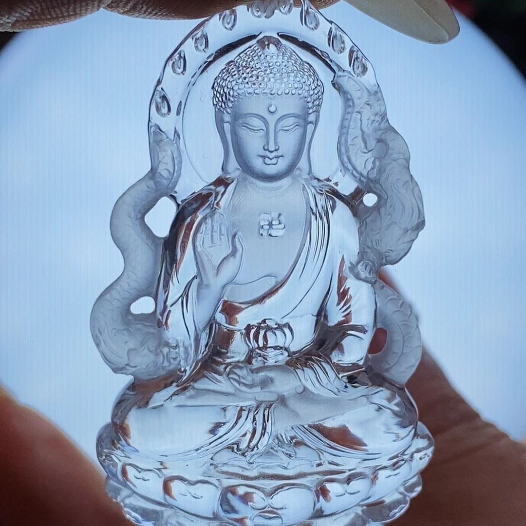 大***楊颈饰未镶嵌水晶吊坠