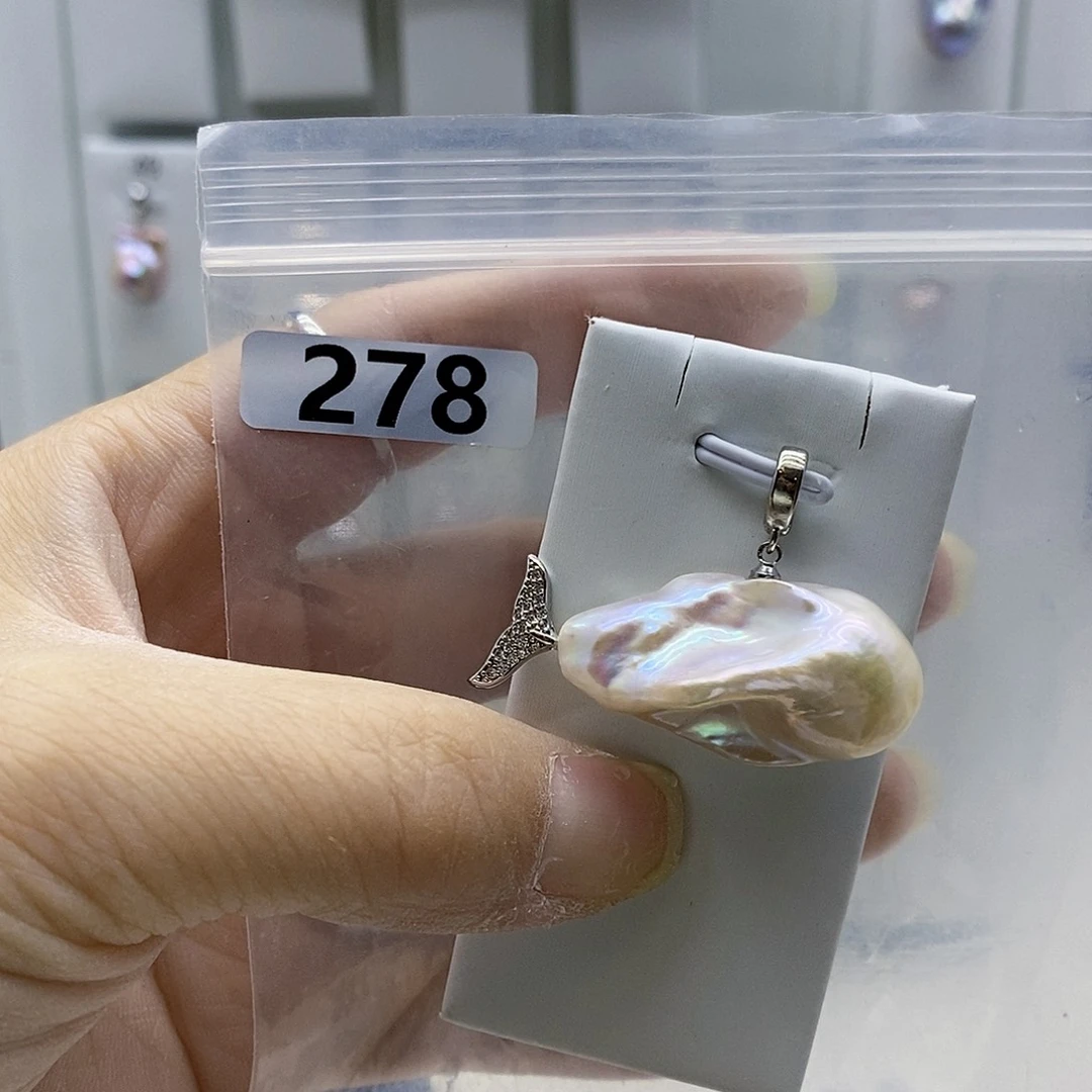 颈饰合金淡水珍珠