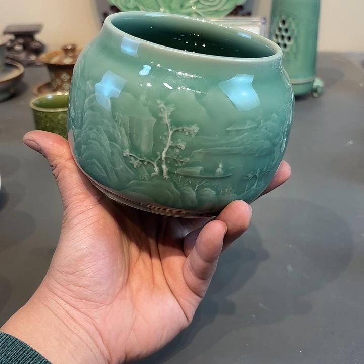 瓷片龙泉青瓷福利青瓷