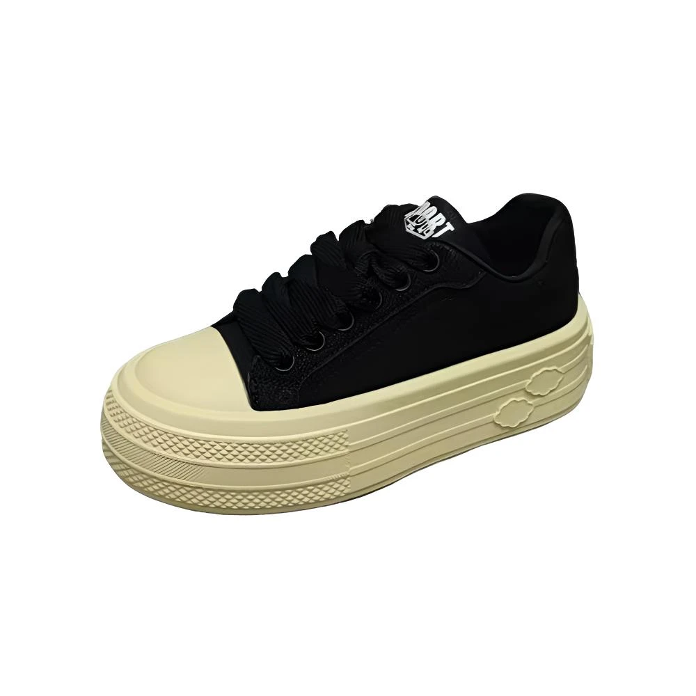 183-19DT  22780真皮厚底小白鞋 （标准尺码）