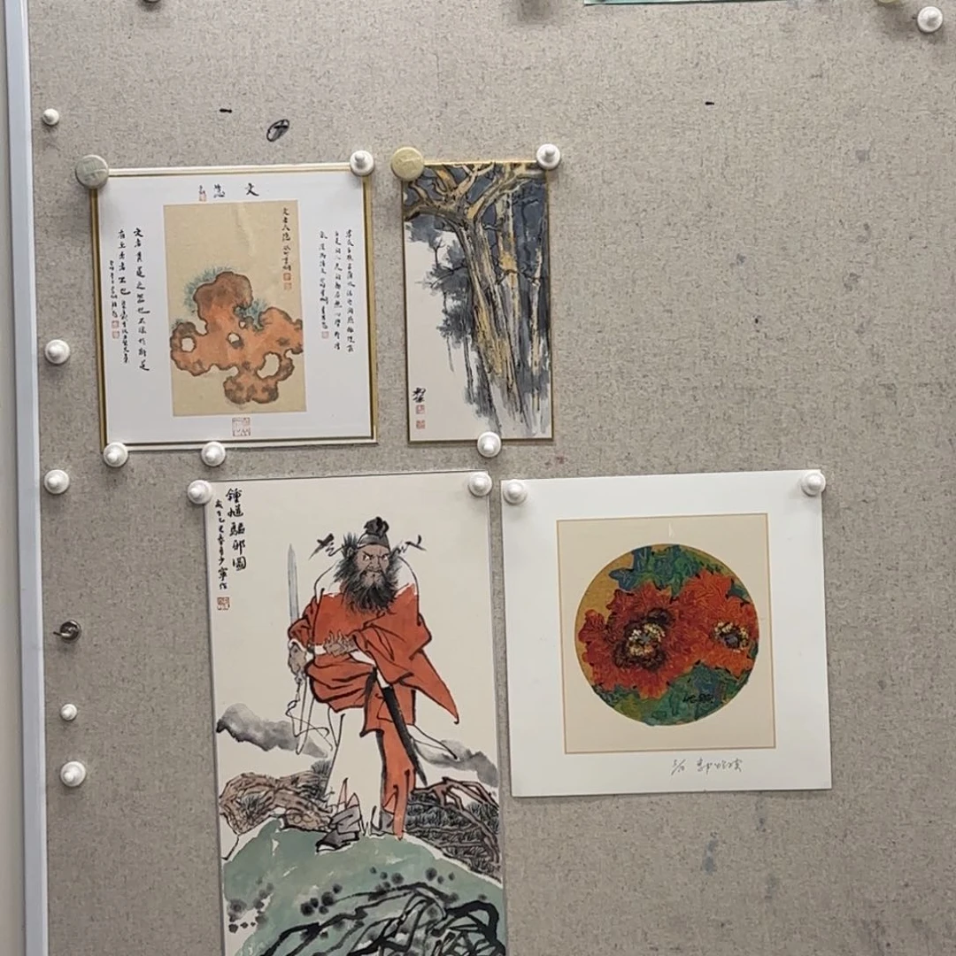 国画4幅 李炯 柳谦 刘少宁 郭怡孮