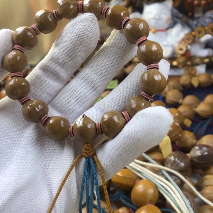 心***刀橄榄核手串/手链1.3加三花