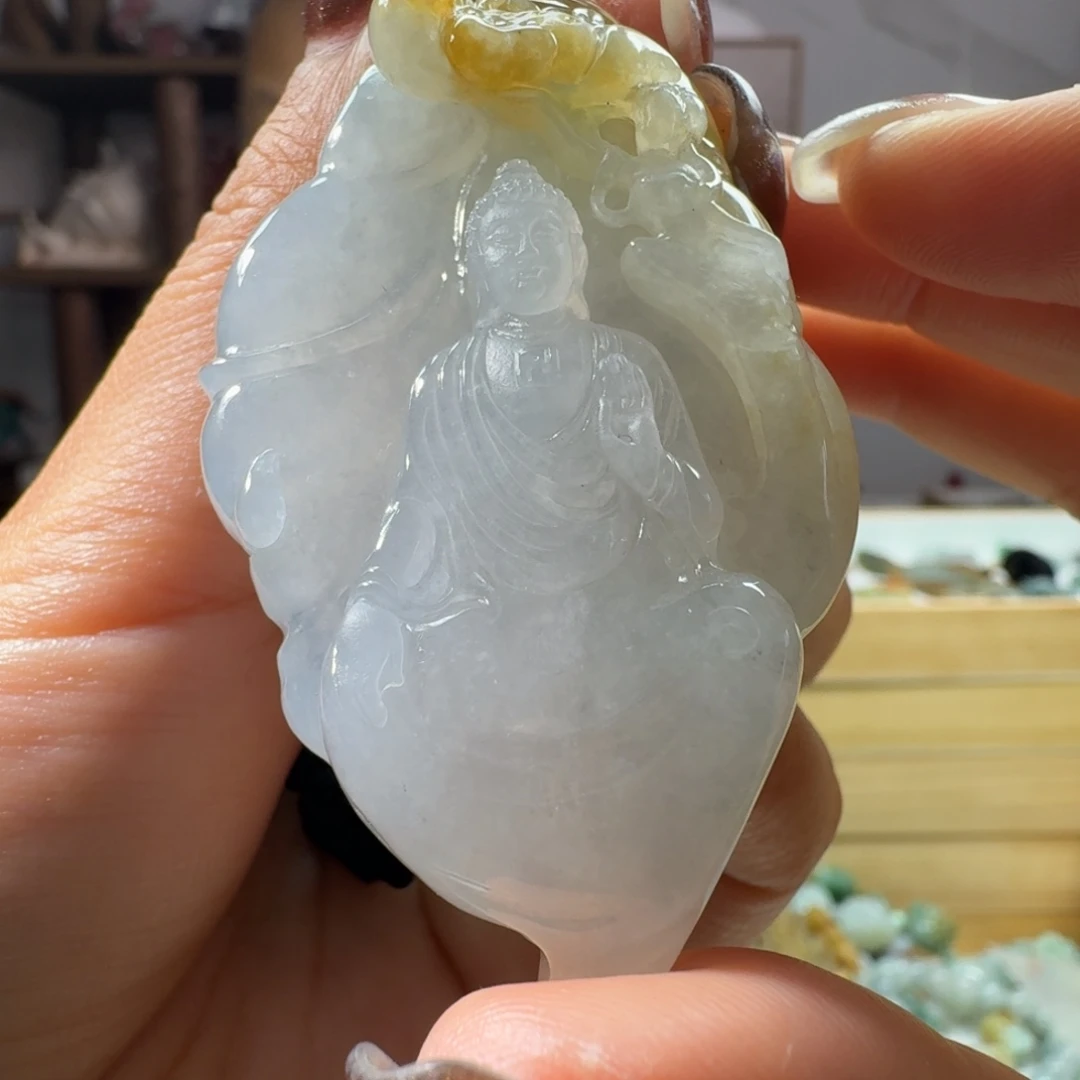 定制翡翠未镶嵌阿迷