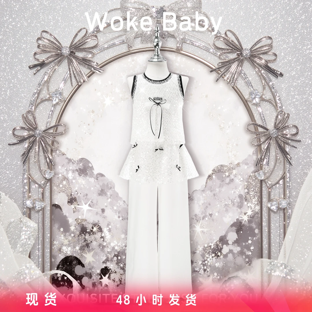 【现货】女童2025夏季新款上衣汉服儿童古风裤子M5384