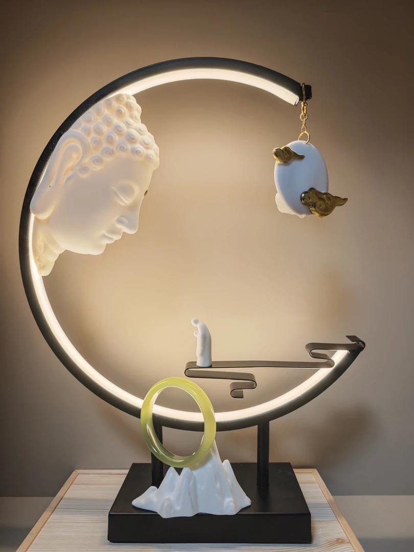 A19冰湖水绿色圈型气质精美百搭