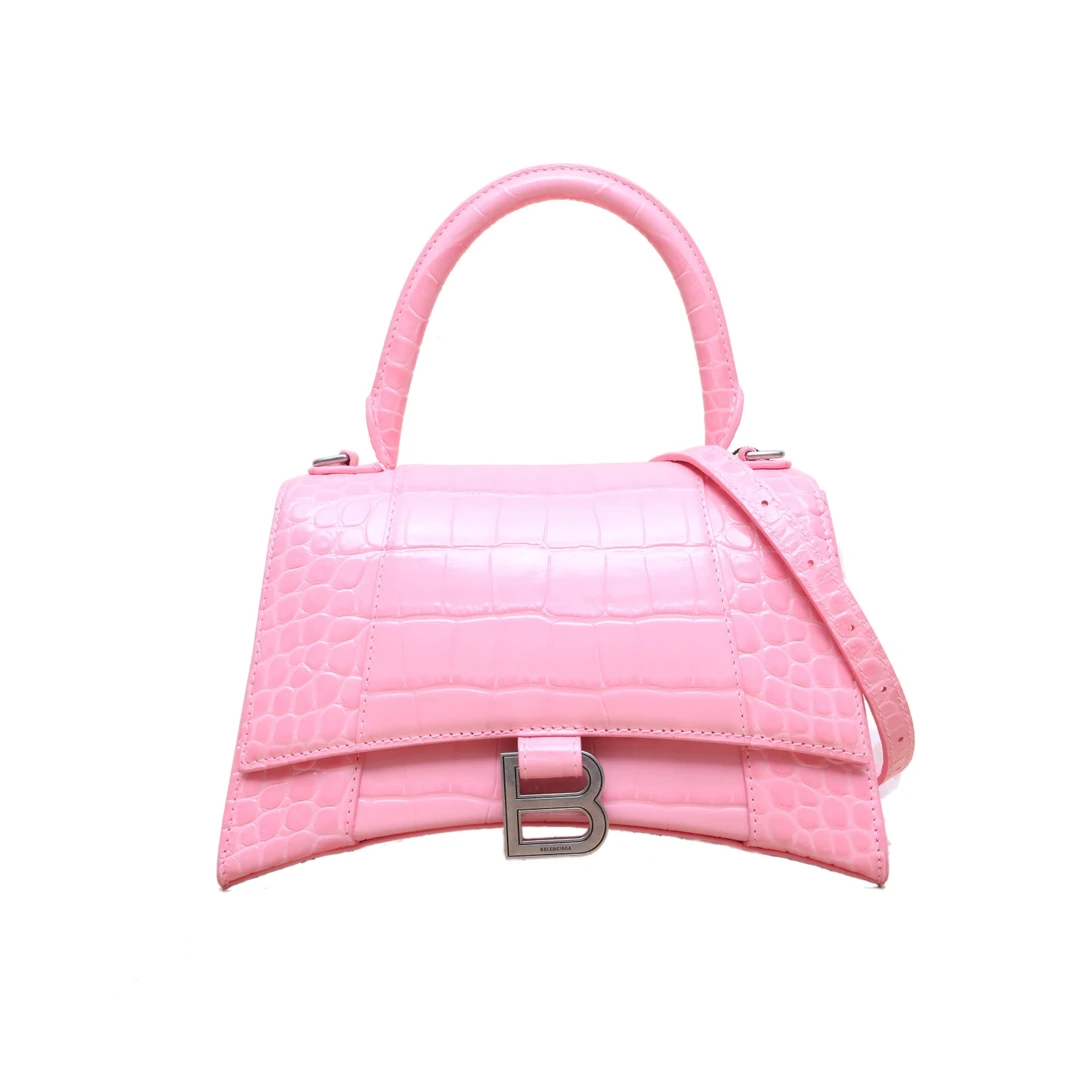 未使用 Balenciaga/巴黎世家 【双双】 沙漏 S码 鳄鱼压纹