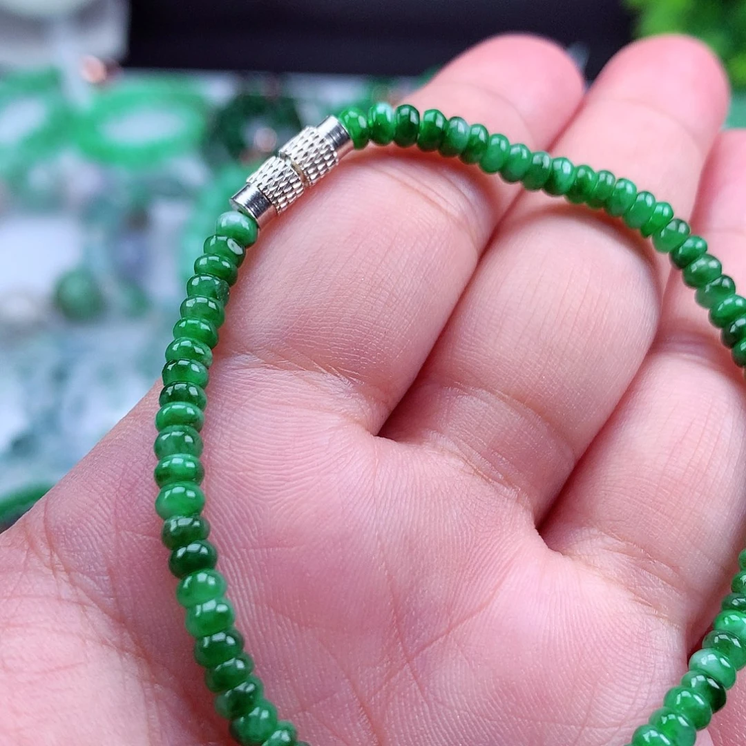 未镶嵌手链翡翠手串