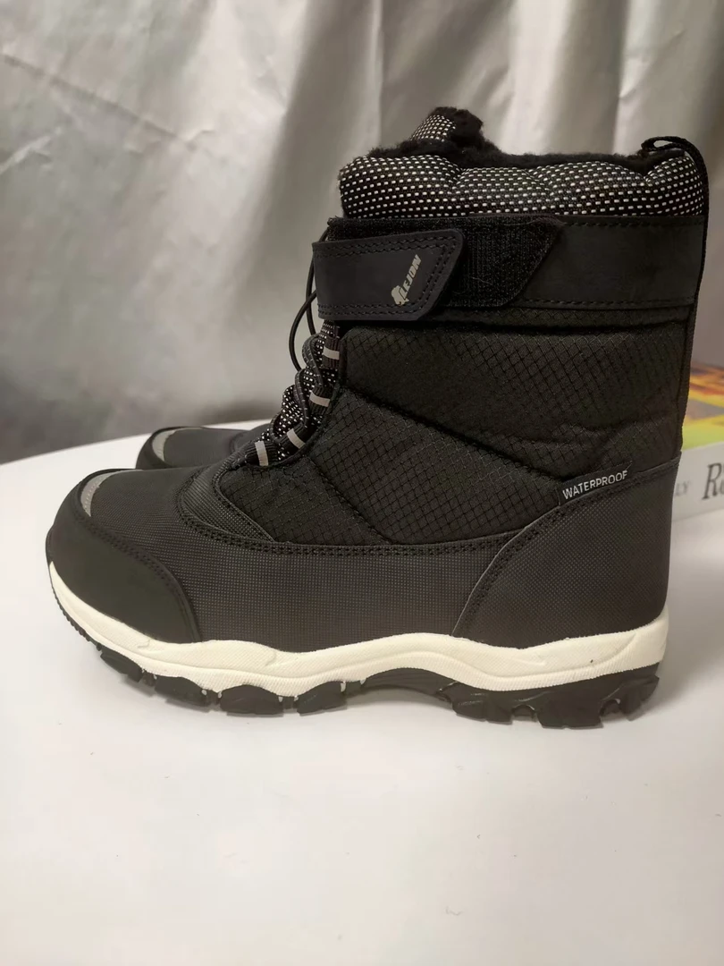 冬季儿童加绒加厚雪地靴 防滑耐磨保暖休闲棉靴25-39码1144