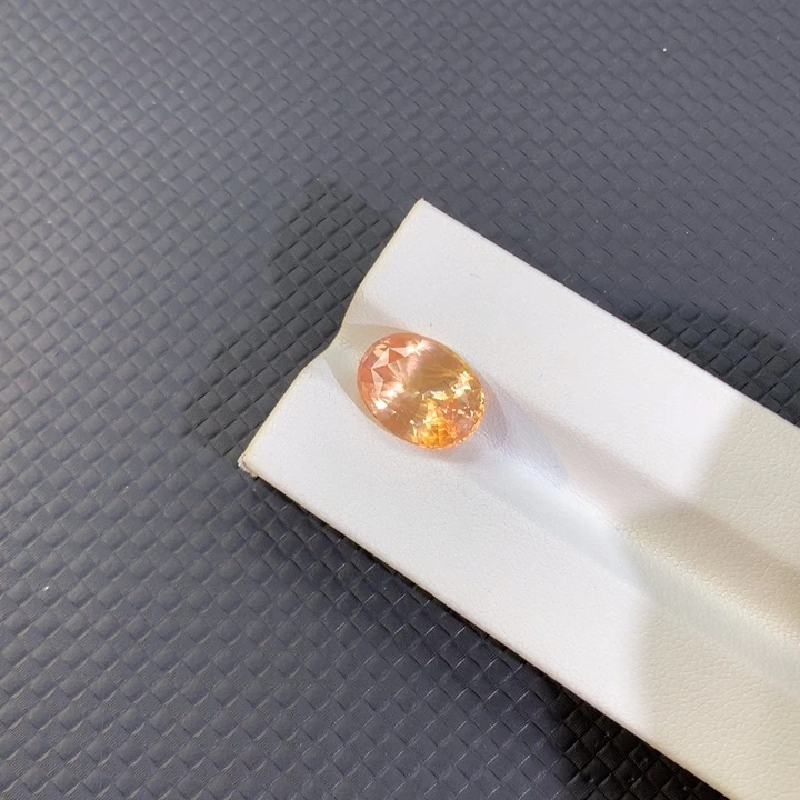 海蓝宝石裸石未镶嵌帕帕拉恰8.31ct