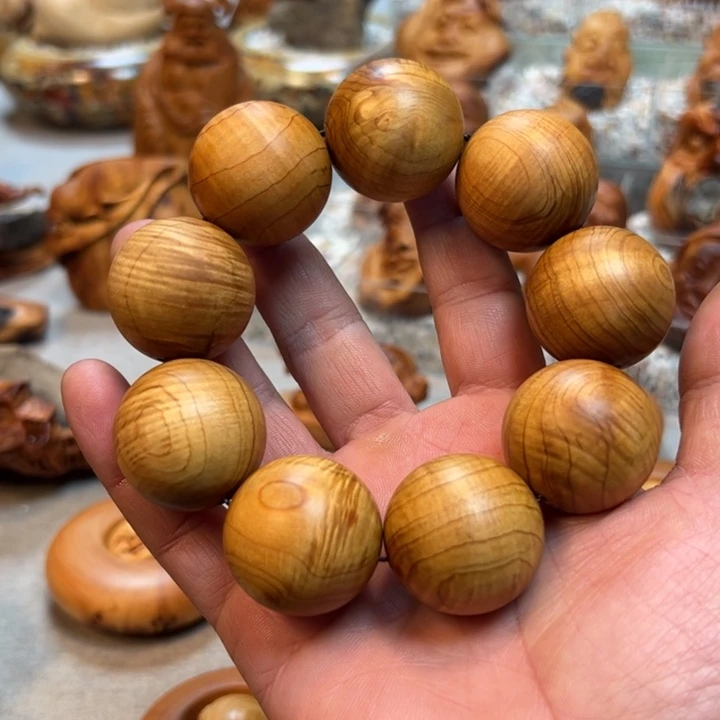 木小****植木雕手工制作手把件