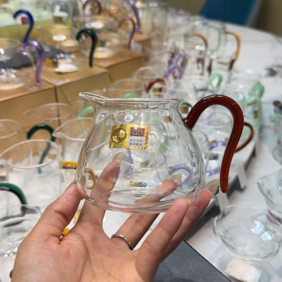 禾器琥珀色晶悦公道杯