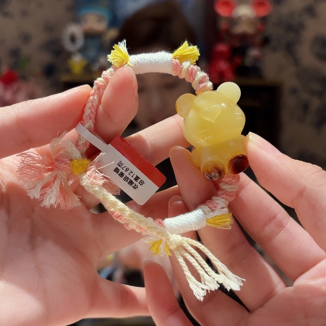 蜜蜡手绳未镶嵌手串