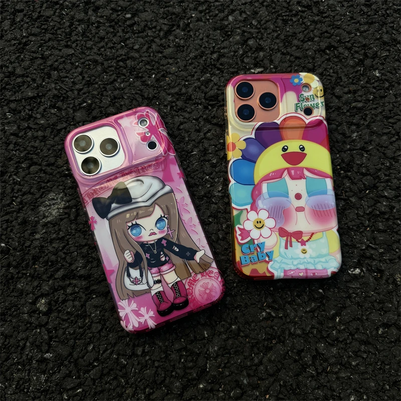 ai按键保护磁吸克罗心女孩适用iPhone17promax手机壳苹果16个性15