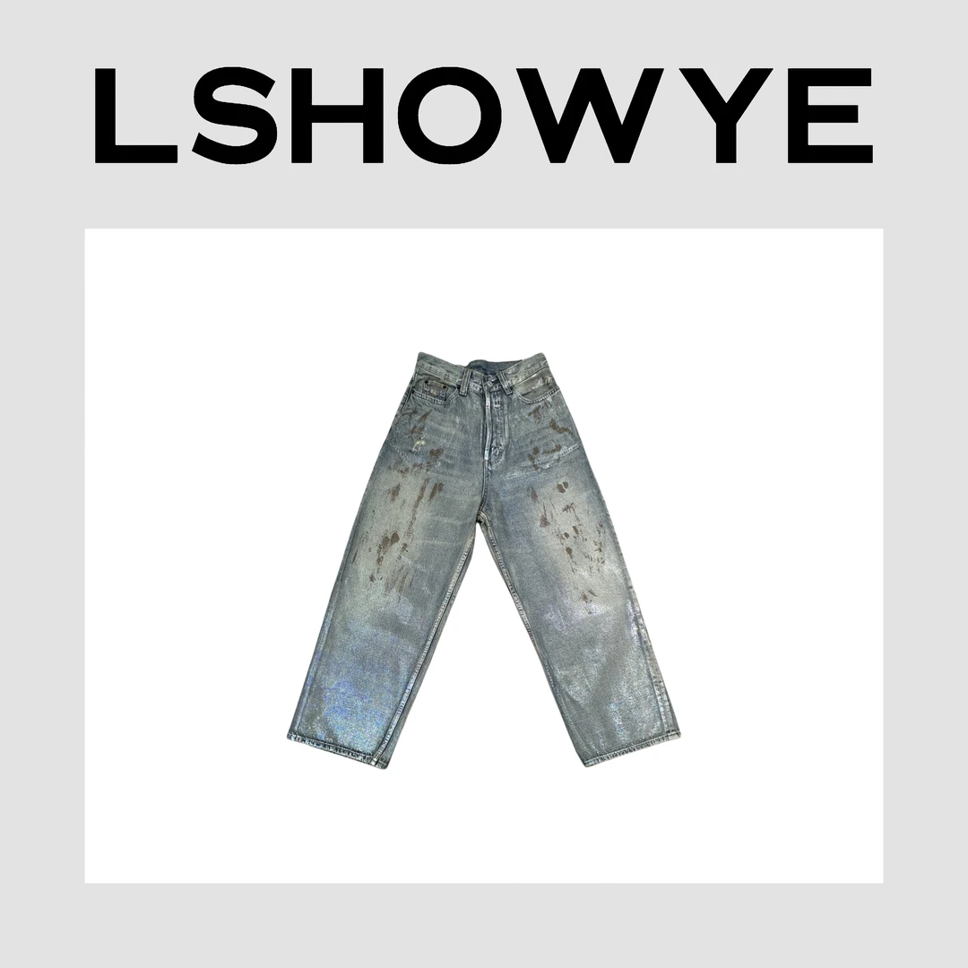 LSHOWYE｜脏脏牛仔裤A256005