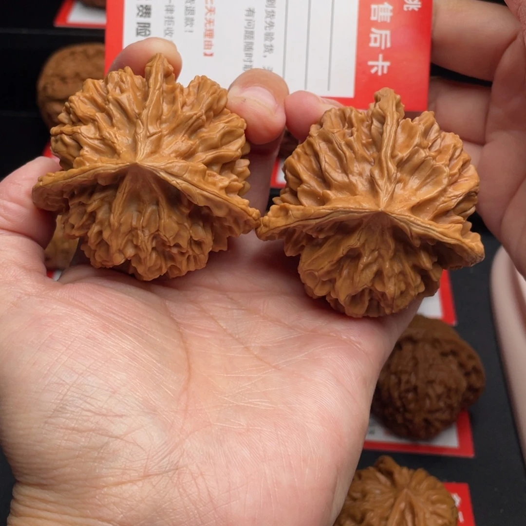 把件文玩核桃三棱53斤克重73