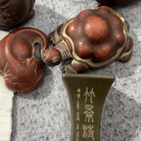 紫砂陶瓷制品摆件