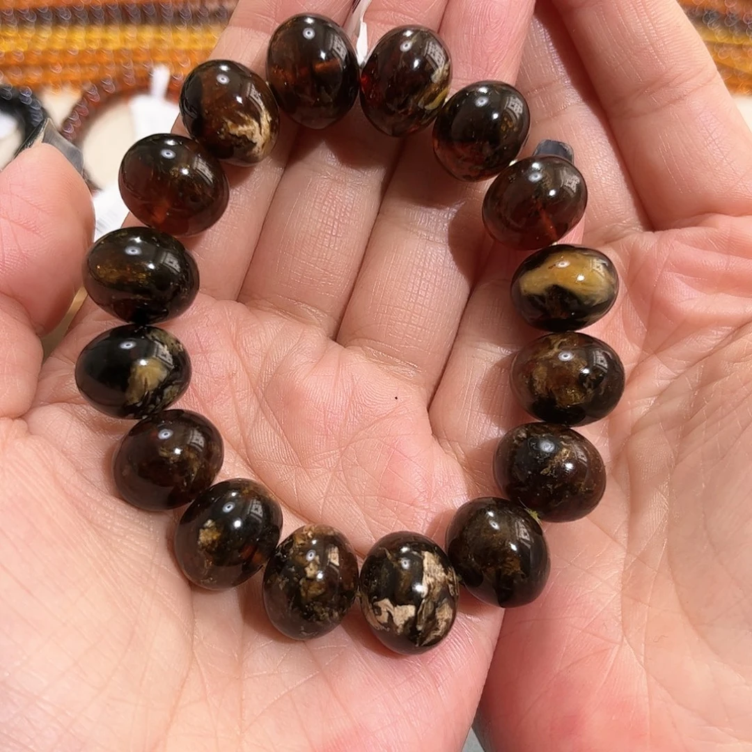 未镶嵌琥珀裸石撫順琥珀10375十五