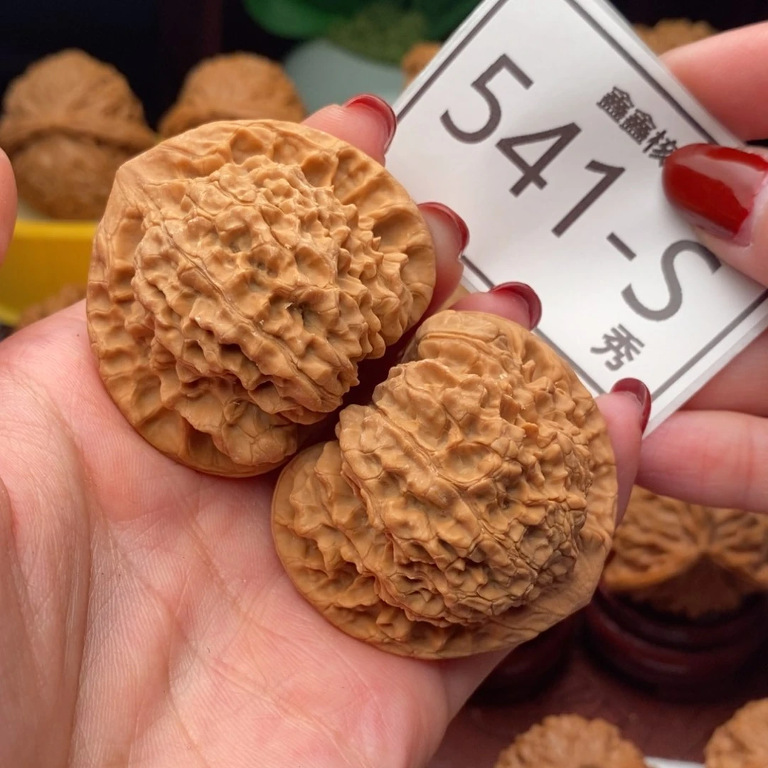 文玩核桃把件官帽45