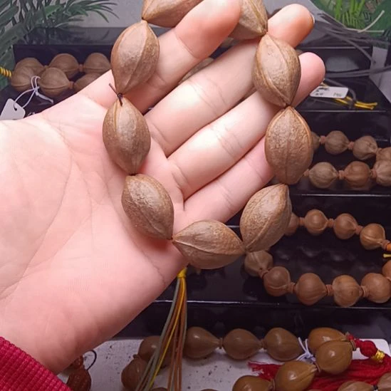 橄榄核手串/手链橄榄核三花三面佛手串