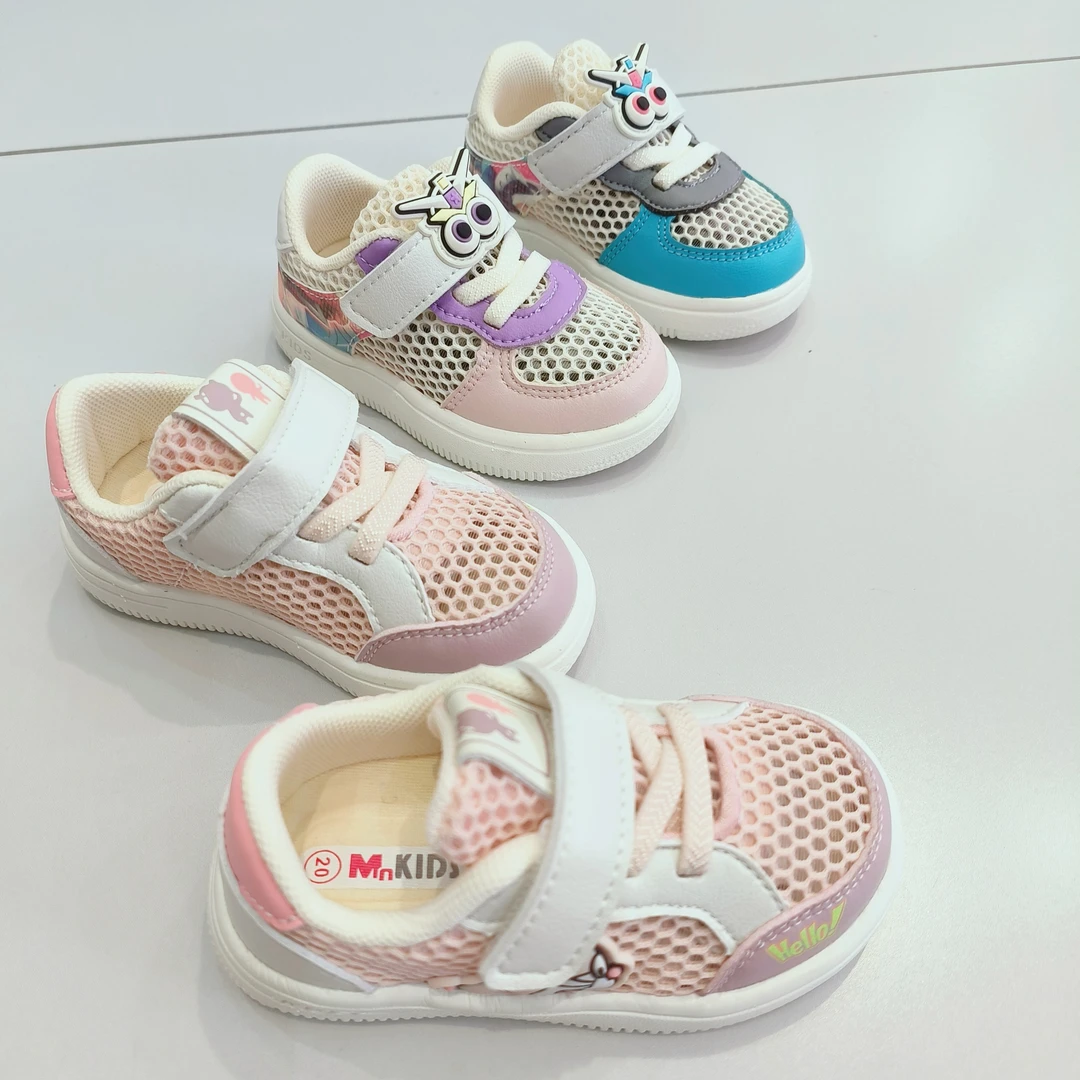 单网时尚休闲儿童机能鞋男女款舒适透气软底软面夏季防滑儿童