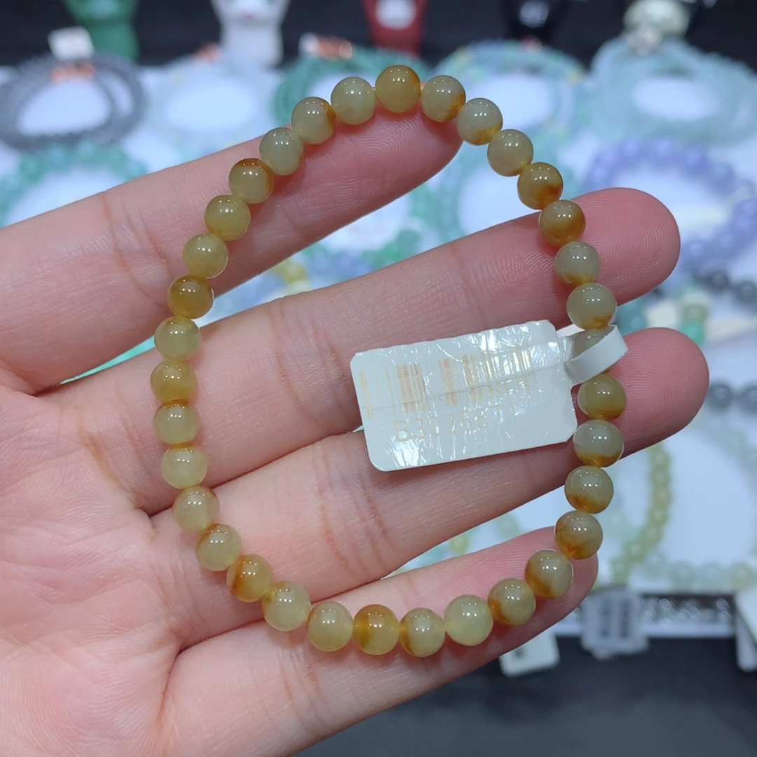 翡翠未镶嵌手串天然