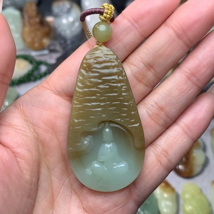 和田玉挂件未镶嵌