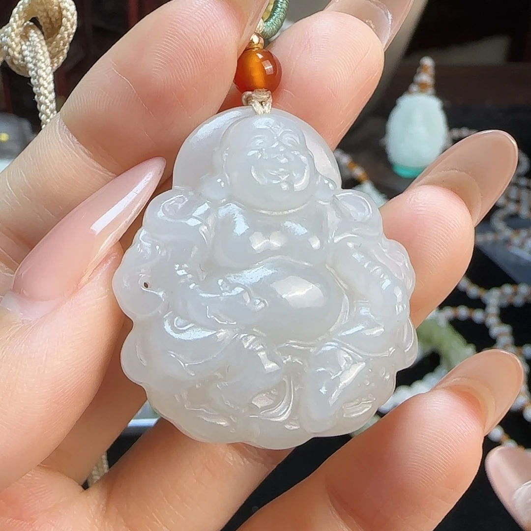 和田玉未镶嵌颈饰定制发货