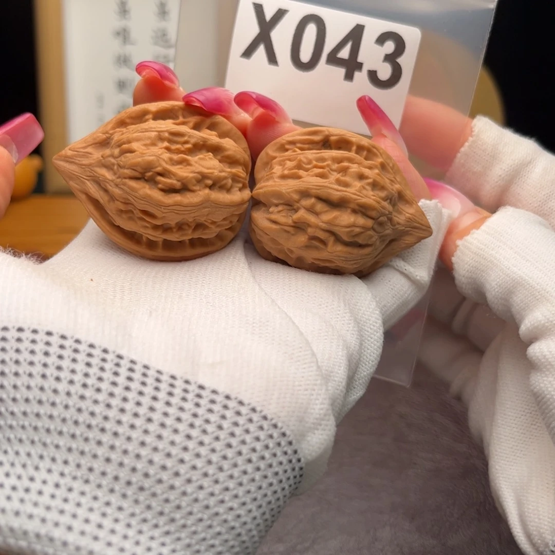 文玩核桃把件36瓷瓶鸭嘴x043微虚尖