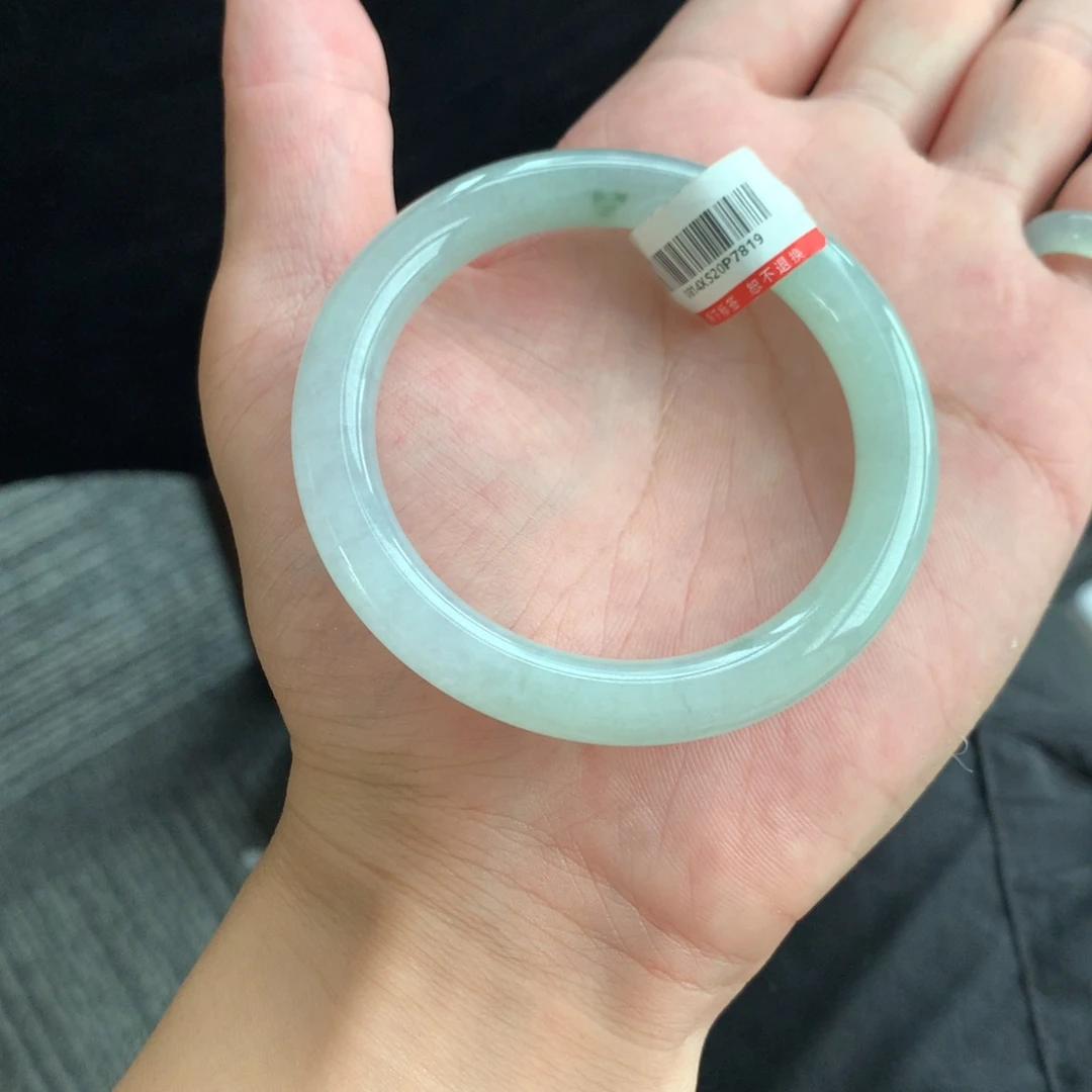 翡翠未镶嵌手镯3号54.8