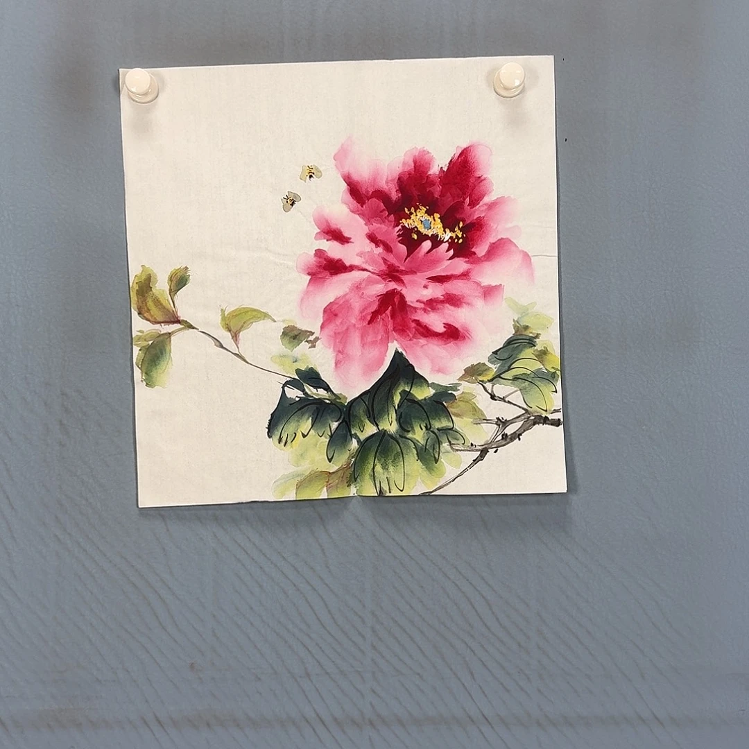 国画167 牡丹一如你初来