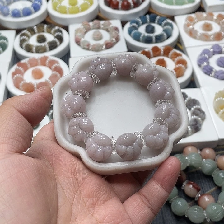 石英质玉（非洲翠）合金时尚简约精美大方