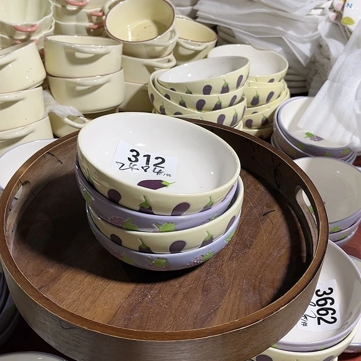 搪瓷微瑕外贸陶瓷餐具312