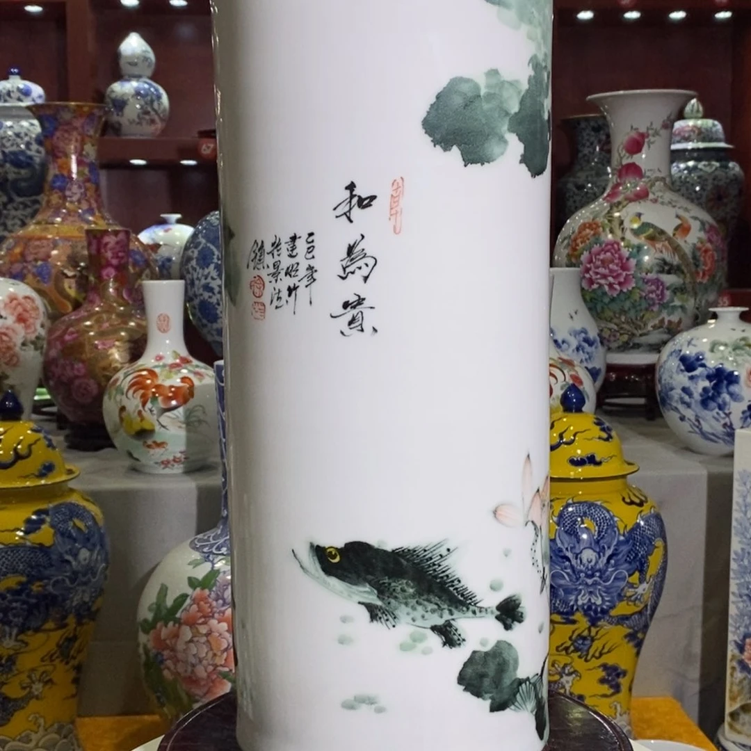 景德镇陶瓷艺术品付*