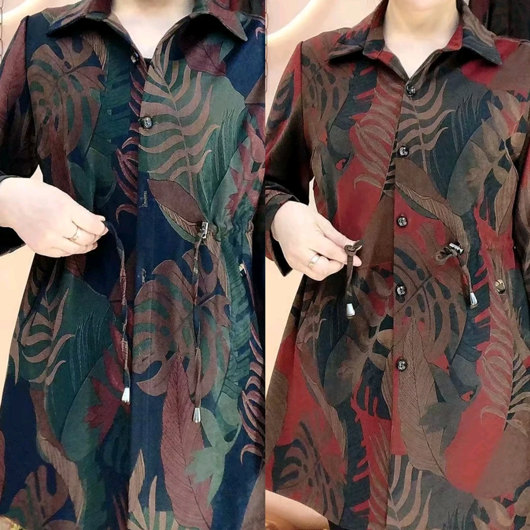 春季新款抽腰款风衣外套