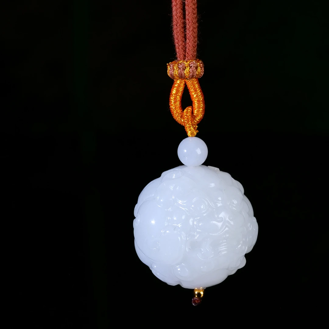 【小雨来了】和田玉白玉貔貅吊坠  貔貅挂坠 玉挂件 多样性发一件