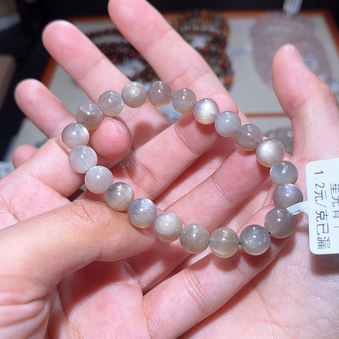 水晶手链未镶嵌202号主图手串  9+