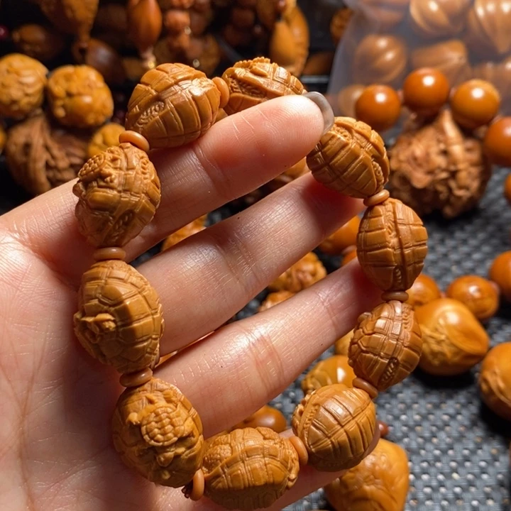 吊坠橄榄核富甲天下