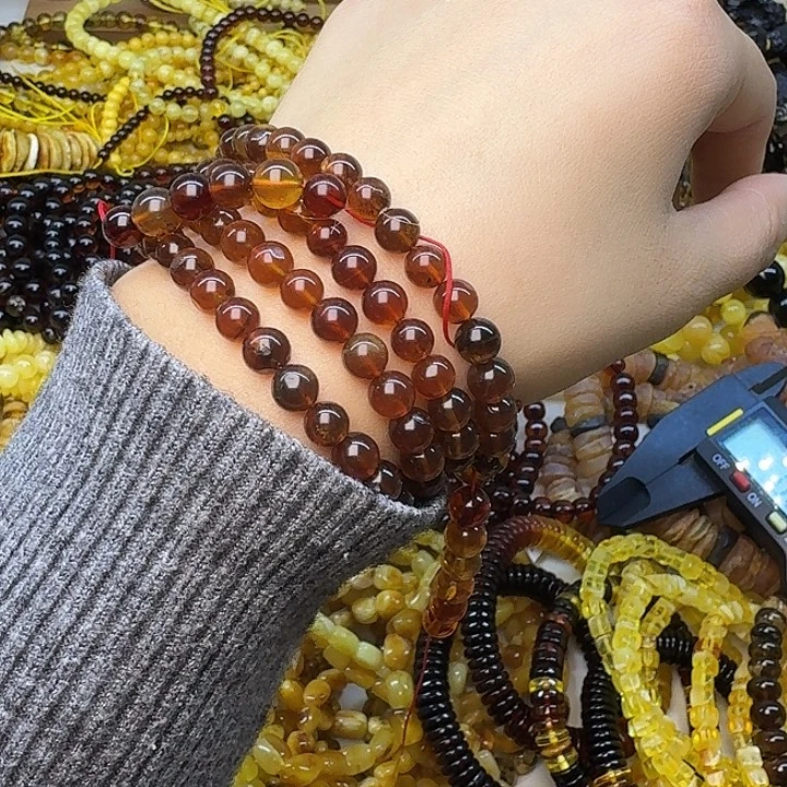 琥珀未镶嵌珠宝奇石