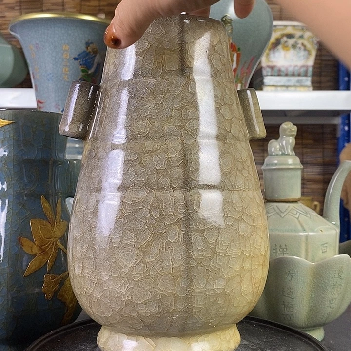 摆件瓷器真的肯漂亮