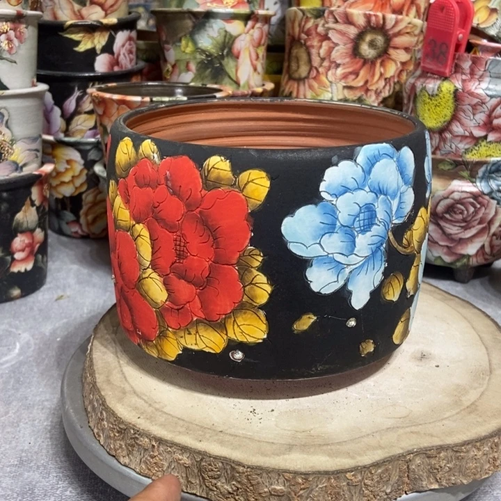 景德镇艺术手绘作品