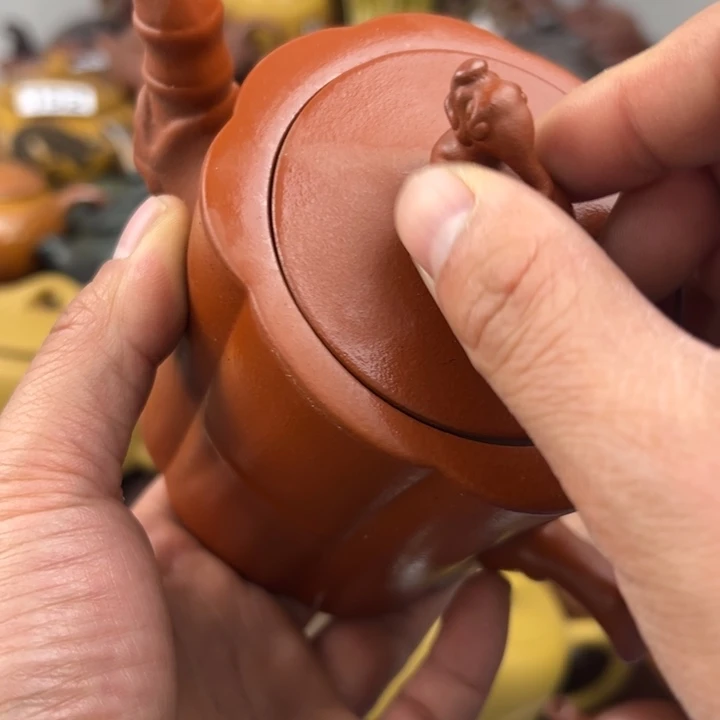 茶壶紫砂盖子晃盖